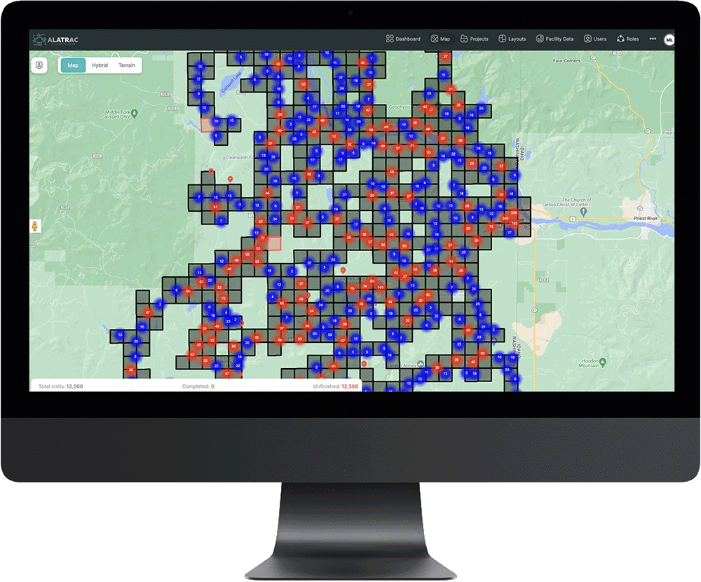 Alatrac GIS Driven Data Collection