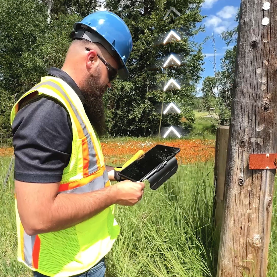 Pole Inspections with Alatrac and the IML RESI PowerDrill